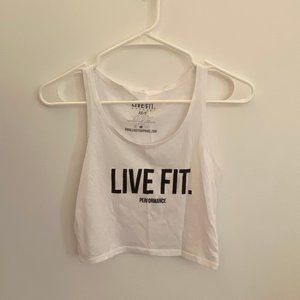 Live Fit Apparel Cropped Tank Top